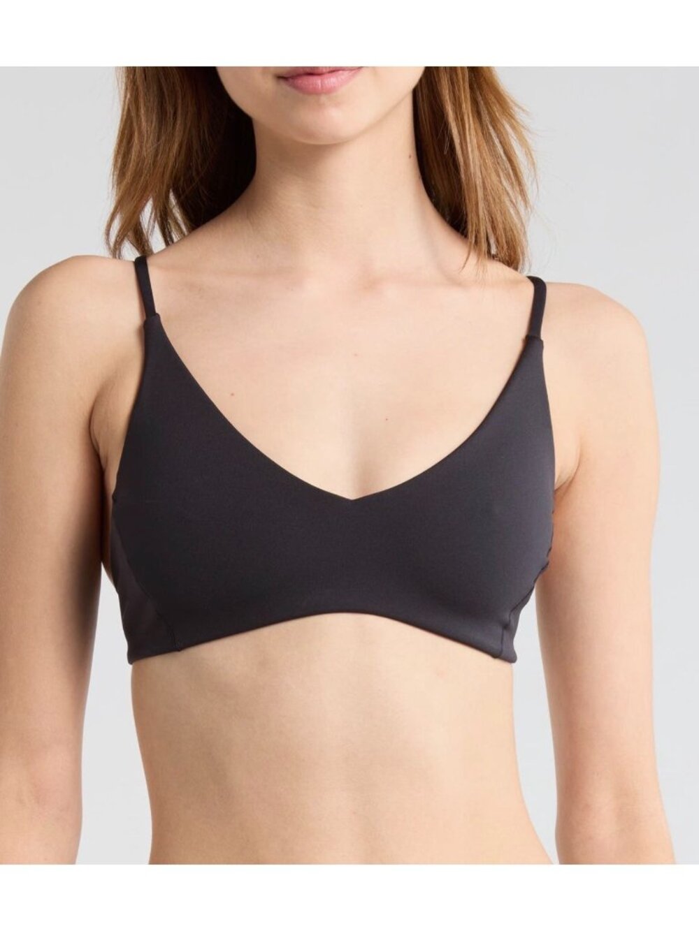 LEFT ON FRIDAY Sunday black Bikini Top size XS